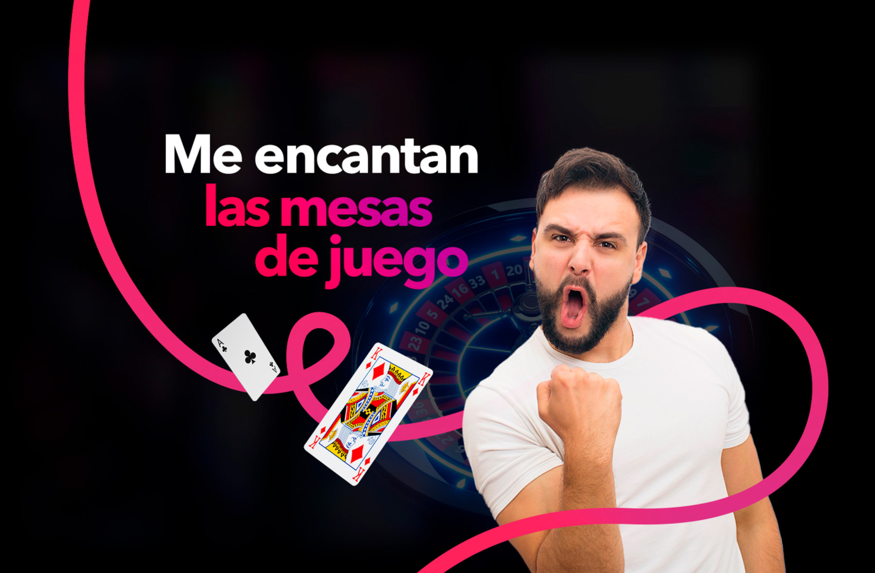 Me encantan las mesas de juego en vivo de Vivento Cuatro Ríos Casino