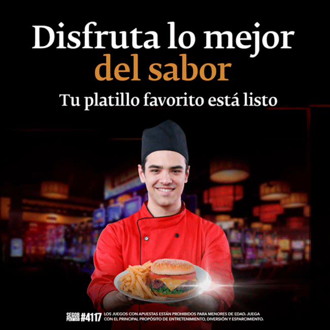 Disfruta exquisitos platillos en tu casino favorito