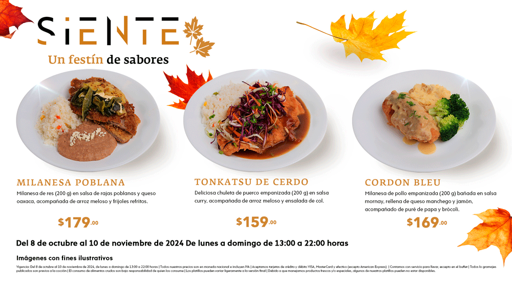 Disfruta nuestros exquisitos platillos