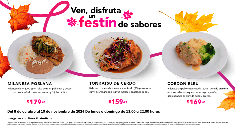 Disfruta nuestros exquisitos platillos